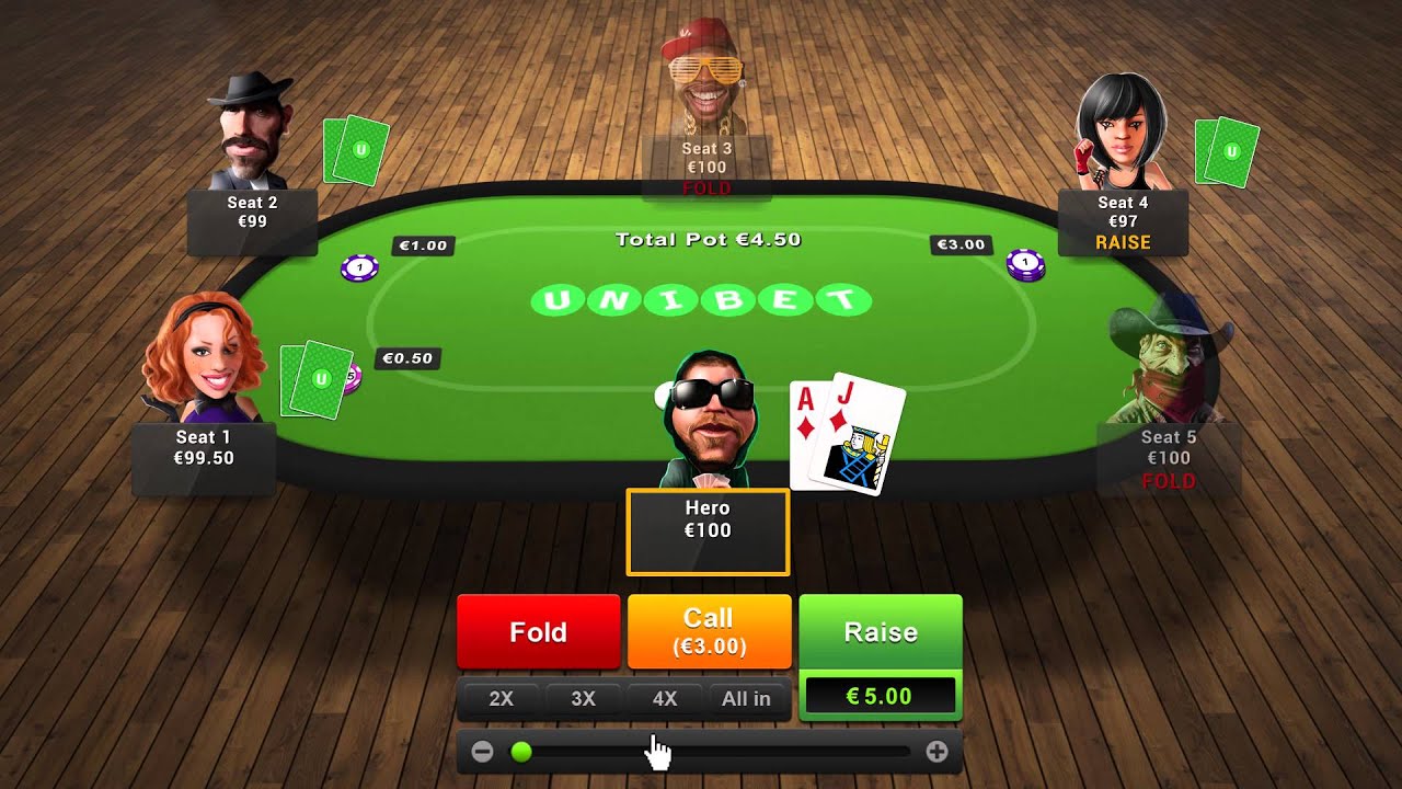 Unibet est un excellent moyen de jouer au poker